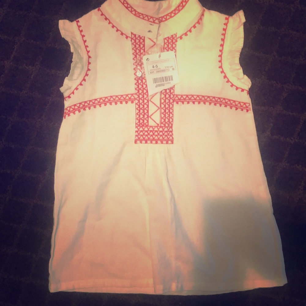 Zara kids tank top blouse